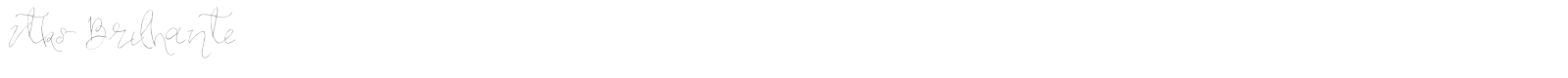 Vtks Brilhante font preview